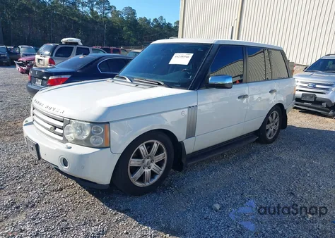 2007 Land Rover Range Rover Hse from USA, damaged, VIN SALMF15487A256899